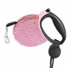 10 FT Retractable Dog Leash , Bling Smooth Retracting Extendable Dog Lead For All Breed