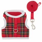 Christmas Escape Proof Cat Harness And Leash Set Large Size Neck Girth 9.0"-13"