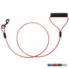 5 Feet Waterproof Dog Leash , Chew Resistant Dog Leash With Coated Steel Cable